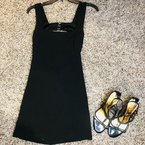Lulu Black Cocktail Dress, XS